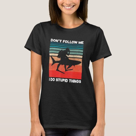  duikerscuba duikend onderwaternorke t-shirt (Voorkant)