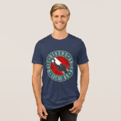 Duikersvakbond Tri-Blend Shirt (Voorkant volledig)