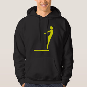 Duikfiguur - Geel Hoodie