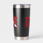 duikgeïsoleerde droogtrommel geïsoleerde drinkbeker (Links)