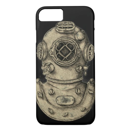 duikhelm Case-Mate iPhone case (Achterkant)