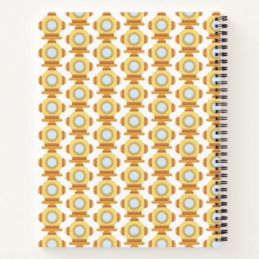 Duikhelm Notitieboek (Achterkant)