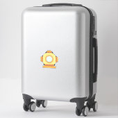 Duikhelm Sticker (Koffer)
