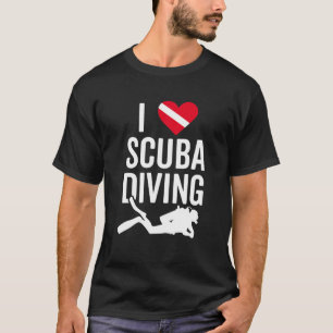 duiking S voor vrouwen in de oceaan duikende scuba T-shirt