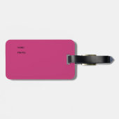 Duikmasker met vlag bagagelabel (Achterkant horizontaal)