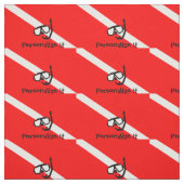 Duikmasker met vlag stof (Swatch)