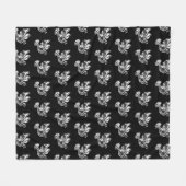 Duikoverzicht Fleece Deken (Voorkant (Horizontaal))