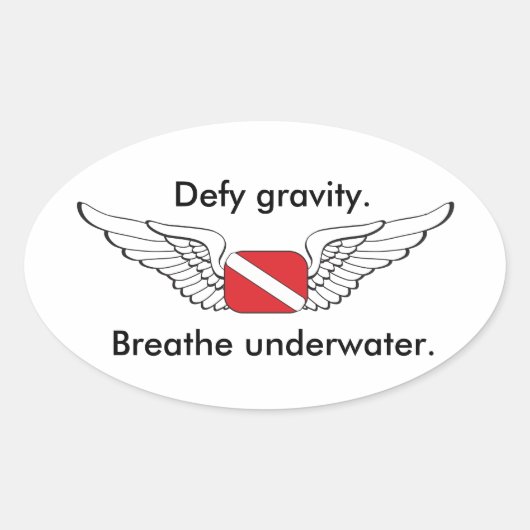 Duikpiloten Sticker (Voorkant)