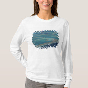 Duikplatforms nabij rif, Great Barrier T-shirt