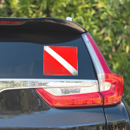 Duiksport, Amerikaanse duiker naar beneden vlag SC Sticker