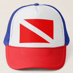 Duiksport, Amerikaanse duiker naar beneden vlag SC Trucker Pet