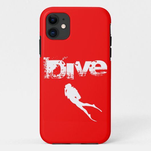 Duiksport, SCUBA Case-Mate iPhone Case (Achterkant)