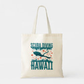 Duikuitrusting Hawaï Souvenir Tote Bag (Achterkant)