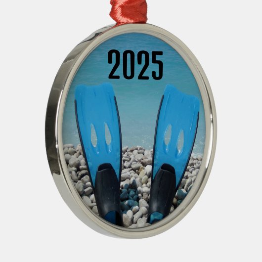 Duikvinnen op het strand Ornament (Rechts)