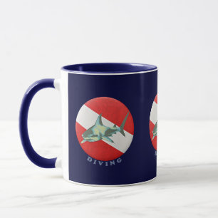 duikvlag haai mok