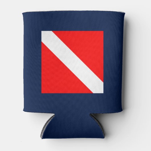 Duikvlag Koelbox Blikjeskoeler (Voorkant)