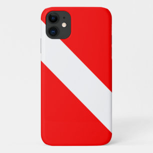 Duikvlag Scuba-duiker Duiker omlaag Case-Mate iPhone Case