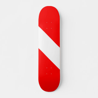 Duikvlag Scuba-duiker Duiker omlaag Persoonlijk Skateboard