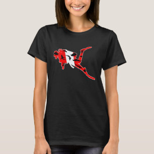 Duikvlag Scuba Duikproduct Ocean Duiker T-shirt