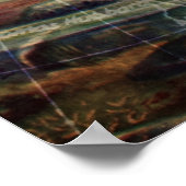  duikvrouw in slachterij Collage Poster (Hoek)