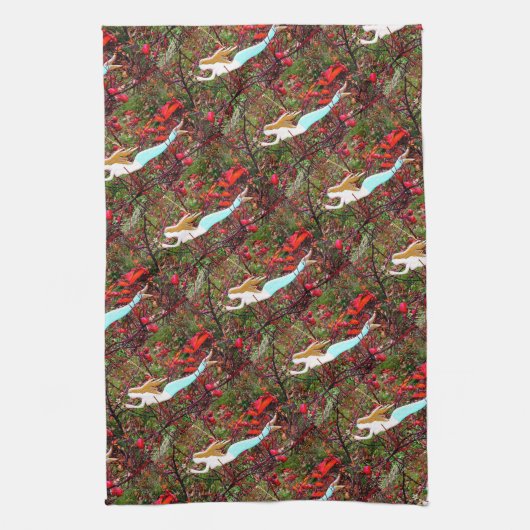 duikzeeën theedoek (Verticaal)