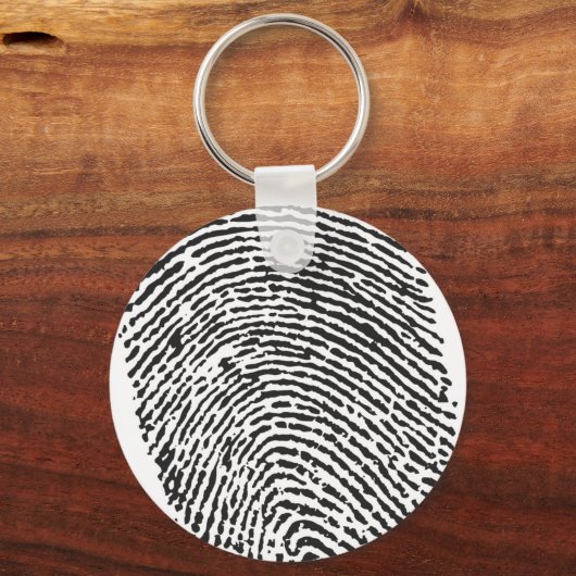 Duim afdrukken sleutelhanger (Voorkant)