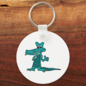 duim omhoog alligator sleutelhanger (Voorkant)