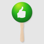Duim Omhoog Duim Omlaag Spel Paddle Bord Handwaaier (Voorkant)