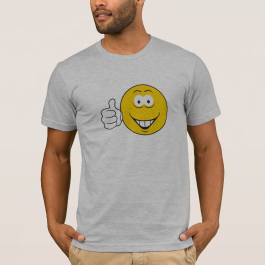 Duim Omhoog Gezicht T-shirt (Voorkant)