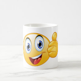 Duim omhoog koffiemok