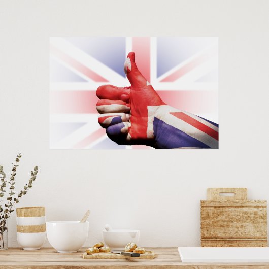 Duim omhoog! poster (Keuken)