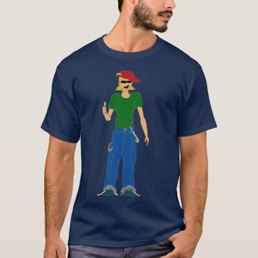 duim omhoog t-shirt (Voorkant)