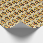 Duim Omhoog Wentelteefje Cadeaupapier (Hoek)