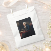 Duim portret, Benjamin Franklin Founding Father Bedankzakje (Geknipt)