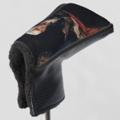 Duim Portret, Benjamin Franklin Founding Father Golfheadcover (3/4 voorkant)