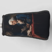 Duim Portret, Benjamin Franklin Founding Father Golfheadcover (Voorkant)