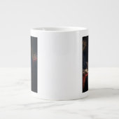 Duim portret, Benjamin Franklin Founding Father Grote Koffiekop (Voorkant)