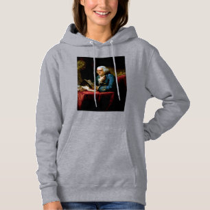 Duim portret, Benjamin Franklin Founding Father Hoodie