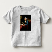 Duim portret, Benjamin Franklin Founding Father Kinder Shirts (Voorkant)
