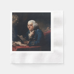 Duim Portret, Benjamin Franklin Founding Father Servet