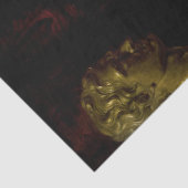 Duim portret, Benjamin Franklin Founding Father Tissuepapier (Detail)