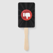 duimbreed handwaaier (Achterkant)