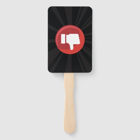 duimbreed handwaaier (Achterkant)