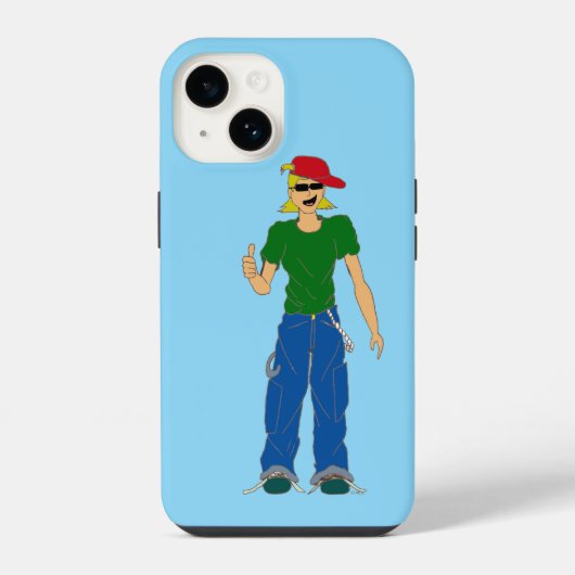 duimbreed iPhone hoesje (Achterkant)
