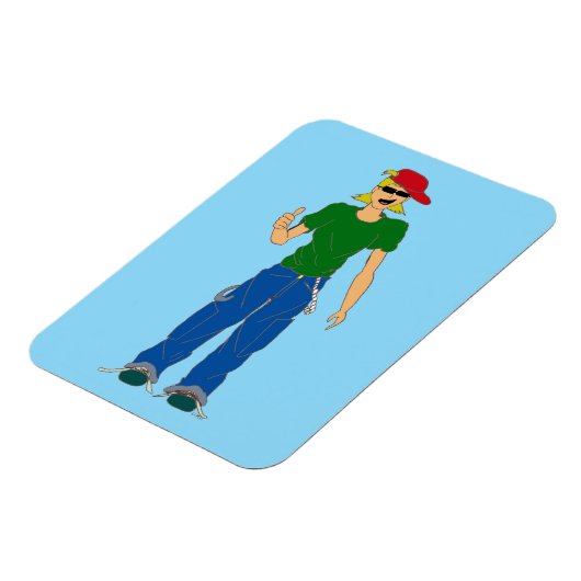 duimbreed magneet (Linkerzijde)