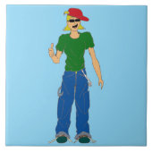 duimbreed tegeltje (Voorkant)