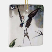 Duimelijntje door W Heath Robinson Keramisch Ornament (Rechts)