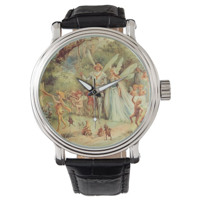 Duimelijntje en Prins Huwelijk, Klassieke Sprookje Horloge (Voorkant)