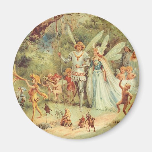 Duimelijntje en Prins Huwelijk, Klassieke Sprookje Magneet (Voorkant)