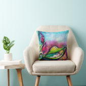 DUIMELIJNTJE SLAAPT TUSSEN ROZENBLADEREN KUSSEN (Stoel)